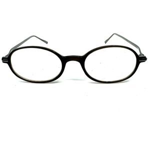 Eyemagine Eyeglasses Frames Full Rim Round Designer H11168 VTG 2000